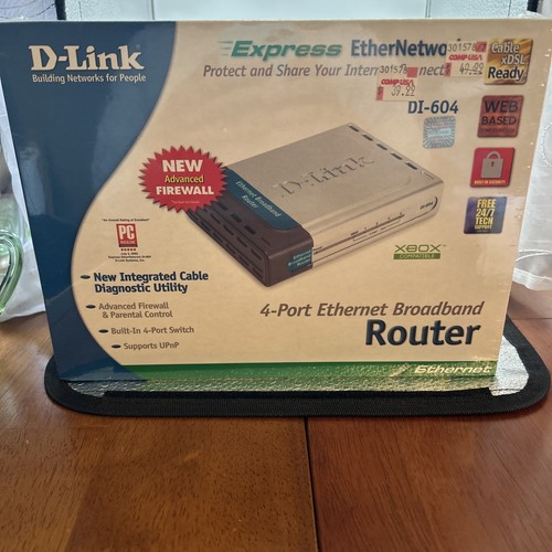 Link 604 port ethernet - d-link, di-604